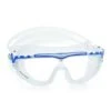 Cressi Skylight Swimming Goggles White Blue With Clear Lenses