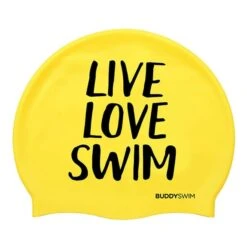 BuddySwim LLS Silicone Cap Yellow