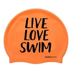 BuddySwim LLS Silicone Cap Orange