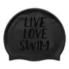 BuddySwim LLS Silicone Cap Black