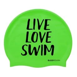 BuddySwim LLS Silicone Cap Green