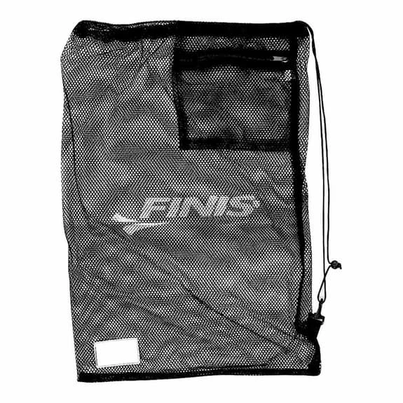 Finis Mesh Gear Bag Black 1 Finis Mesh Gear Bag Black
