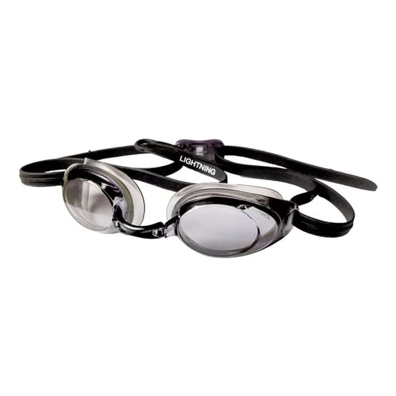 Finis Lightning Swimming Goggles Black Grey 1 Finis Lightning Swimming Goggles Black Grey