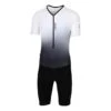 Finisseur Pro Gradient Short Sleeve Trisuit Black White