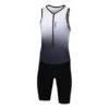 Finisseur Pro Gradient Sleeveless Trisuit Black White