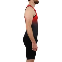 Finisseur Pro Gradient Sleeveless Trisuit Black Red 10 Finisseur Pro Gradient Sleeveless Trisuit Black Red -Flow Stroke Sales fns t301ss2002 04 103