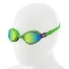 Orca Killa 180º Swimming Goggles Green With Mirrored Lens