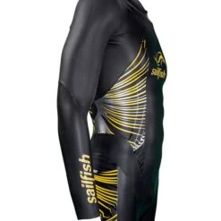 Sailfish G-Range 8 Neoprene Wetsuit Black Yellow -Flow Stroke Sales il 4055083007312 c 004