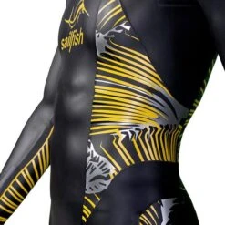 Sailfish G-Range 8 Neoprene Wetsuit Black Yellow -Flow Stroke Sales il 4055083007312 c 006