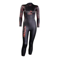 Sailfish Attack 7 Wetsuit Black Red Women