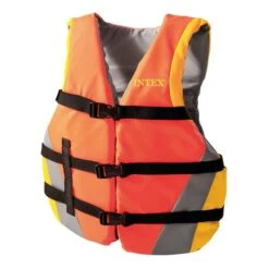 Intex Life Jacket Yellow Orange 4 Intex Life Jacket Yellow Orange -Flow Stroke Sales int 69681 002