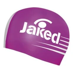 Jaked Elite Swimming Cap White Pink (5 Units)