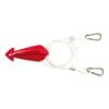 Jobe Rope Bridle Stainless Steel Rope Hooks 8ft Red White