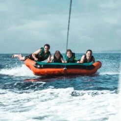 Jobe Airstream Water Towable 4 Persons Blue Black Orange -Flow Stroke Sales job 230422001 003