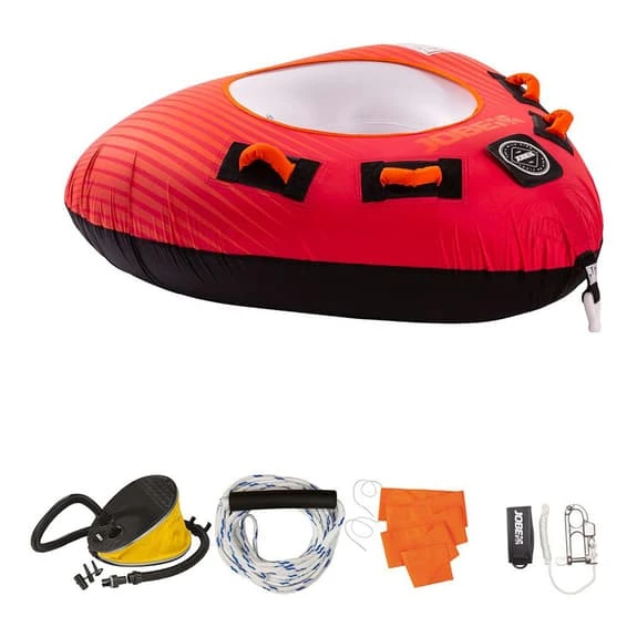 Jobe Thunder Towable Set Red (1 Person) 1 Jobe Thunder Towable Set Red (1 Person)