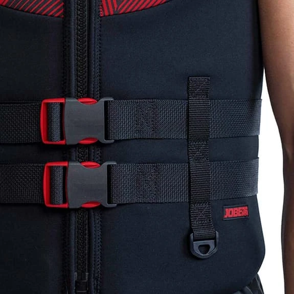 Jobe Neoprene Life Vest Red Black 5 Jobe Neoprene Life Vest Red Black - Image 5