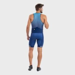ALE Alé Stars Long Sleeveless Trisuit Blue Orange 10 ALE Alé Stars Long Sleeveless Trisuit Blue Orange -Flow Stroke Sales l21116402 4