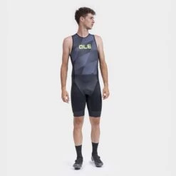 ALE Alé Square Sleeveless Trisuit Dark Grey -Flow Stroke Sales l22205403 3
