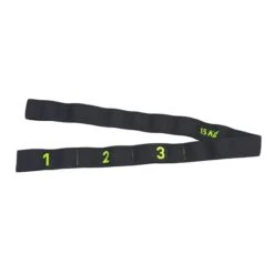 Double Elastic Band With Grips Leisis Intensity 15 Kg Black