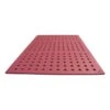 Leisis Floating Baby Mat With Thermoformed Holes Large Red