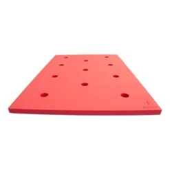 Leisis Floating Mat With Noodle Holes 150x100x4 Cm Red