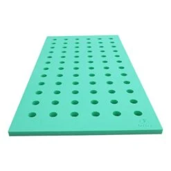 Leisis Floating Baby Mat With Thermoformed Holes Small Green