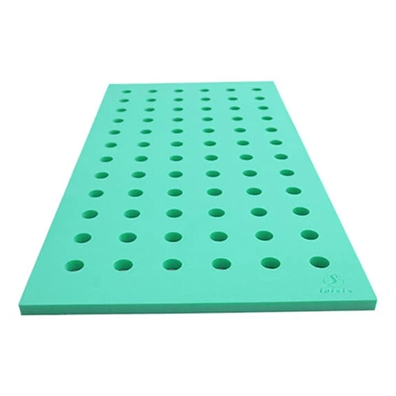 Leisis Floating Baby Mat With Thermoformed Holes Small Green 1 Leisis Floating Baby Mat With Thermoformed Holes Small Green