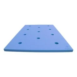 Leisis Floating Mat With Noodle Holes 150x100x4 Cm Blue