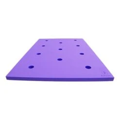 Leisis Floating Mat With Noodle Holes 150x100x4 Cm Purple