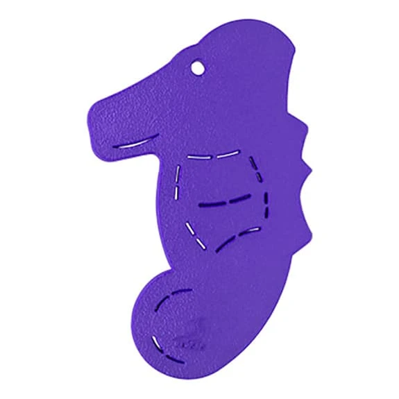 Thermoformed Sea Horse Float Purple 1 Thermoformed Sea Horse Float Purple