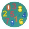 Leisis Foam Numbers Puzzle Multi-Colour