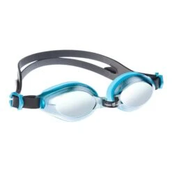 Mad Wave Aqua Mirror Swimming Goggles Blue Junior