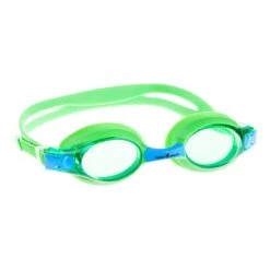 Mad Wave Automatic Swimming Goggles Green Blue Junior