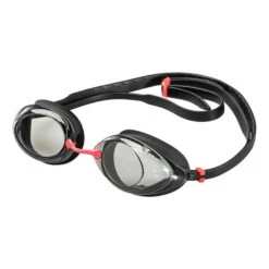 Mad Wave Lane4 Swimming Goggles Black Red