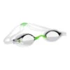 Mad Wave Record Breaker Swimming Goggles White Mirror Lenses