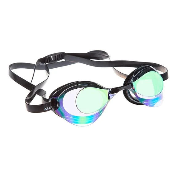 Mad Wave Turbo Racer Rainbow Swimming Goggles Lilac 1 Mad Wave Turbo Racer Rainbow Swimming Goggles Lilac