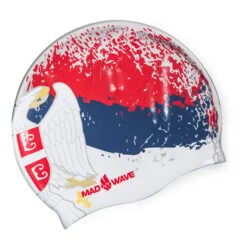 Mad Wave Serbia Swim Cap Multicolour