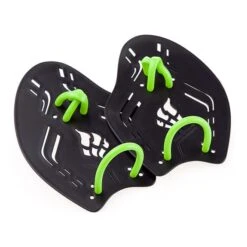 Mad Wave Trainer Extreme Swimming Paddles Black Green