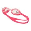 Nike Chrome Swimming Goggles Pink With Clear Lenses
