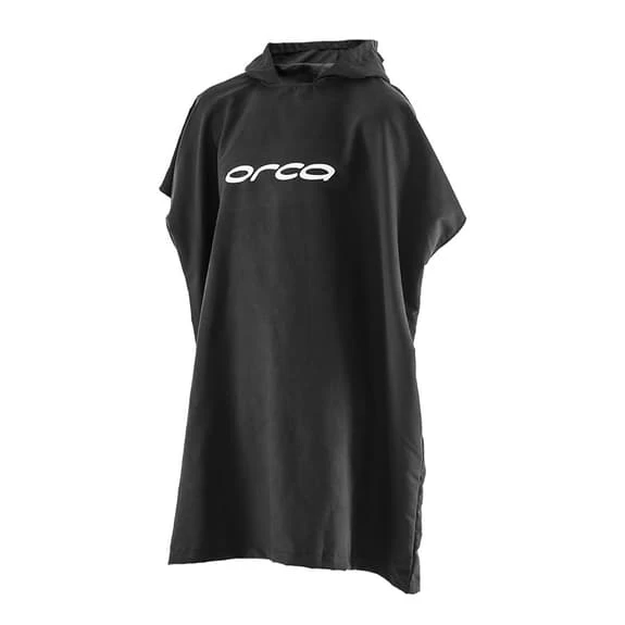 Orca Poncho Towel Black 1 Orca Poncho Towel Black