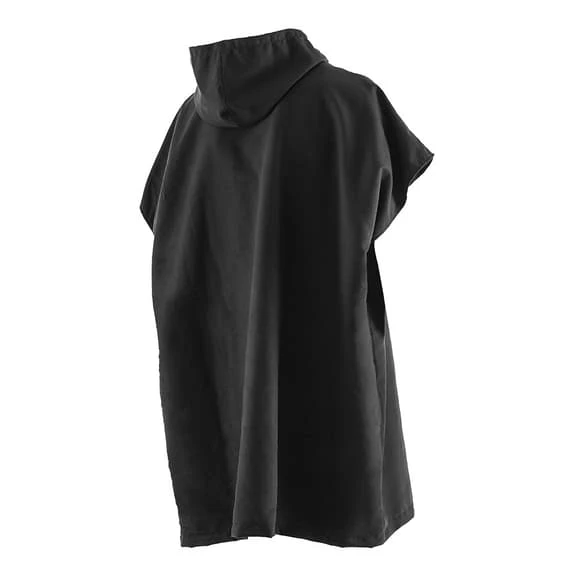 Orca Poncho Towel Black 2 Orca Poncho Towel Black - Image 2
