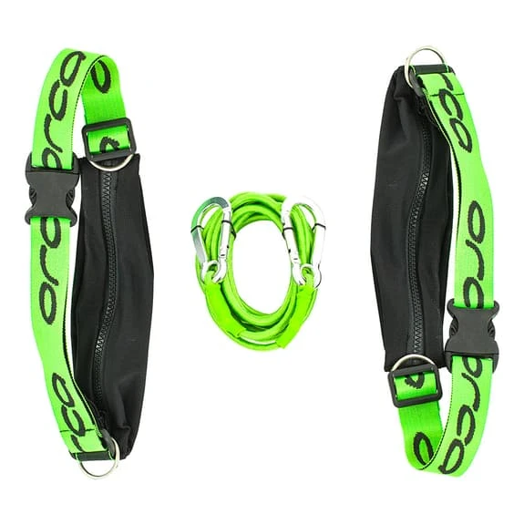Orca Swimrun Bungee Cord Green 1 Orca Swimrun Bungee Cord Green