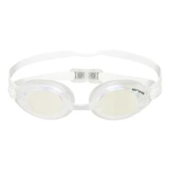 Orca Killa Speed Swimming Goggles White With Clear Lenses