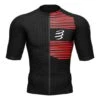 Compressport Triathlon Postural Short Sleeve T-shirt Black Red