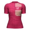 Compressport Triathlon Postural Short Sleeve T-Shirt Fuchsia Yellow Women