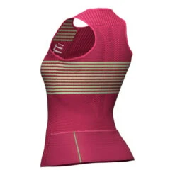 Compressport Triathlon Postural Sleeveless T-Shirt Fuchsia Yellow Women 9 Compressport Triathlon Postural Sleeveless T-Shirt Fuchsia Yellow Women -Flow Stroke Sales po aw00092b 363 004