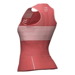 Compressport Triathlon Postural Sleeveless T-Shirt Pink Women 11 Compressport Triathlon Postural Sleeveless T-Shirt Pink Women -Flow Stroke Sales po aw00092b 401 006