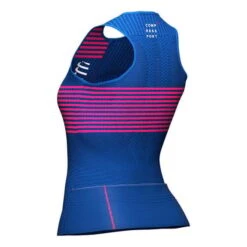 Compressport Triathlon Postural Sleeveless T-Shirt Blue Women -Flow Stroke Sales po aw00092b 512 006