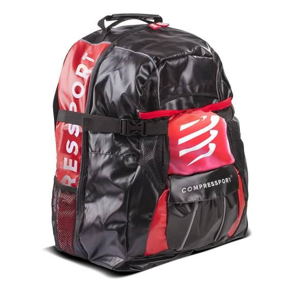 Compressport GlobeRacer 35L Backpack Black Red 1 Compressport GlobeRacer 35L Backpack Black Red