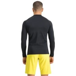 Puma Swim Rash Guard Long Sleeve Swim Shirt Black -Flow Stroke Sales pum 100000035 200 002